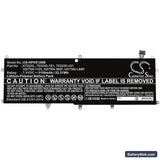 HP Pro X2 612 G1 Keyboard Replacement Battery, 7.4V, 3150mAh, Li-Polymer 3