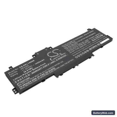 HP 14-EE0000 Replacement Battery, 11.25V, 3450mAh, Li-Polymer 1