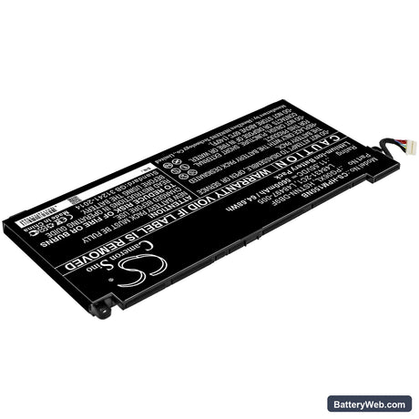 HP Omen 15-DH0138TX Replacement Battery, 11.55V, 5600mAh, Li-ion 2