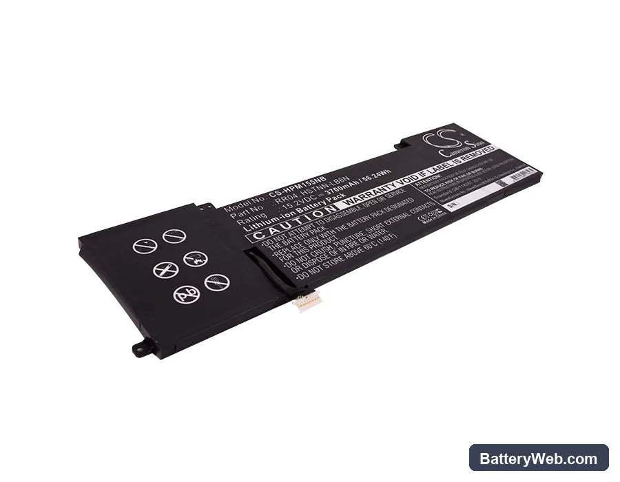 HP Omen 15 Replacement Battery, 15.2V, 3700mAh, Li-ion 1