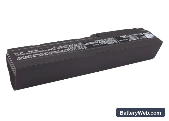 HP Mini 5101 Replacement Battery, 10.8V, 6600mAh, Li-ion 2