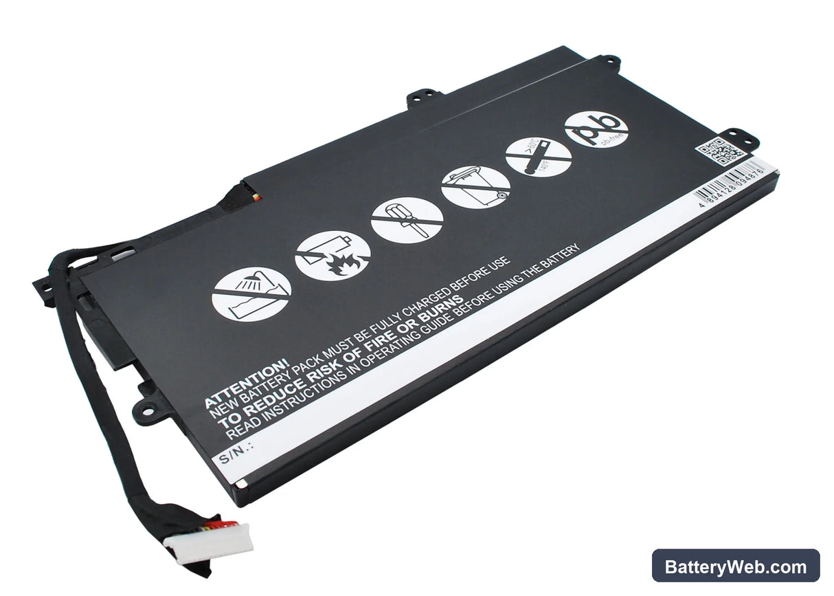 hp Replacement Battery, 11.1V, 4500mAh, Li-Polymer 5