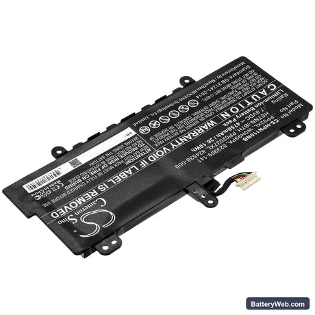 HP Pavilion 11-S001TU Replacement Battery, 7.6V, 4750mAh, Li-ion 2