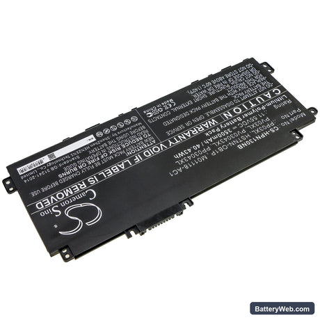 HP Pavilion 13-bb0005TU Replacement Battery, 11.55V, 3500mAh, Li-Polymer 2