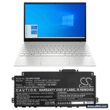 HP Pavilion 13-bb0005TU Replacement Battery, 11.55V, 3500mAh, Li-Polymer 5