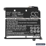 HP Chromebook 11 G5 Replacement Battery, 7.7V, 5600mAh, Li-Polymer 3