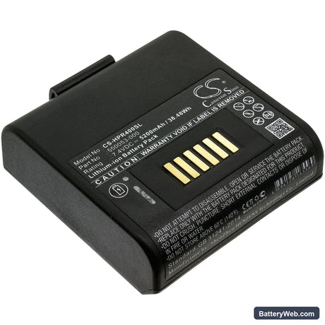 Intermec RP4 Replacement Battery, 7.4V, 5200mAh, Li-ion 1