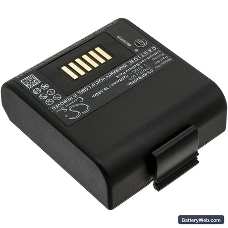 Intermec RP4 Replacement Battery, 7.4V, 5200mAh, Li-ion 2