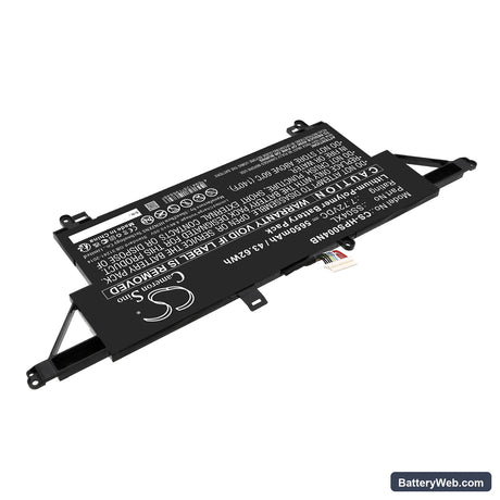 HP Dragonfly 13.5 inch G3(Starfox) Replacement Battery, 7.72V, 5650mAh, Li-Polymer 2