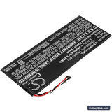 HP 7 Plus G2 Replacement Battery, 3.7V, 2400mAh, Li-Polymer 2