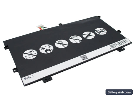 HP Slatebook x2 Replacement Battery, 7.4V, 2830mAh, Li-Polymer 5