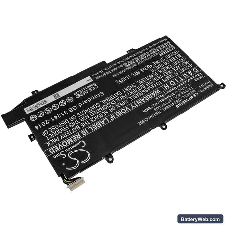 HP Spectre X360 14T Replacement Battery, 7.7V, 8150mAh, Li-Polymer 2