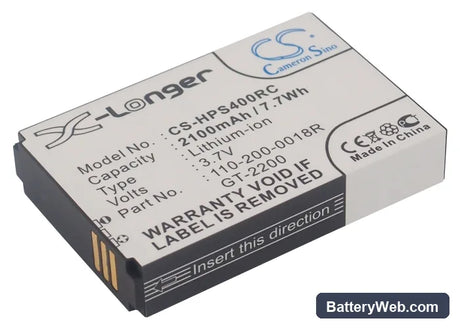 NetZero 4G Hotspot Replacement Battery, 3.7V, 2100mAh, Li-ion 1