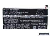 HP Stream 7 5700 Replacement Battery, 3.8V, 3000mAh, Li-Polymer 1