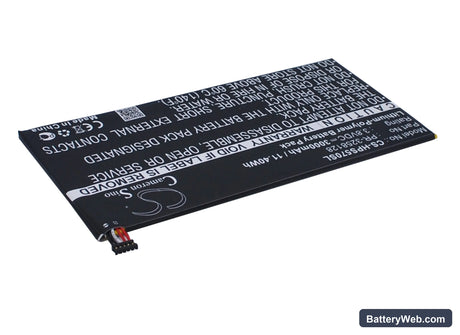 HP Stream 7 5700 Replacement Battery, 3.8V, 3000mAh, Li-Polymer 3