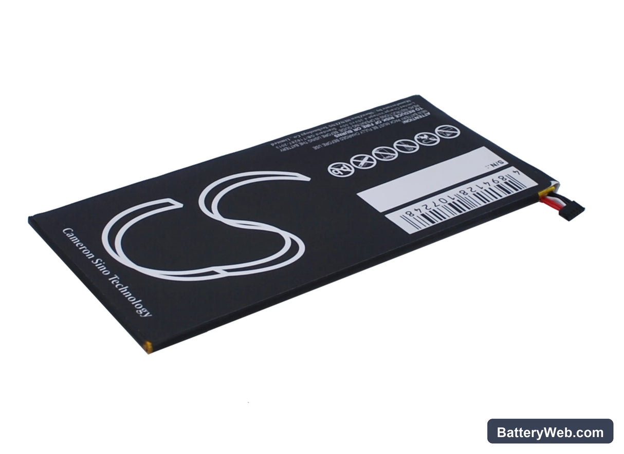 HP Stream 7 5700 Replacement Battery, 3.8V, 3000mAh, Li-Polymer 5
