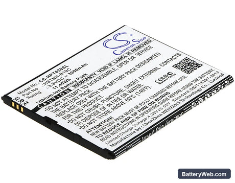 HP Slate6 VoiceTab Replacement Battery, 3.8V, 3000mAh, Li-Polymer 1