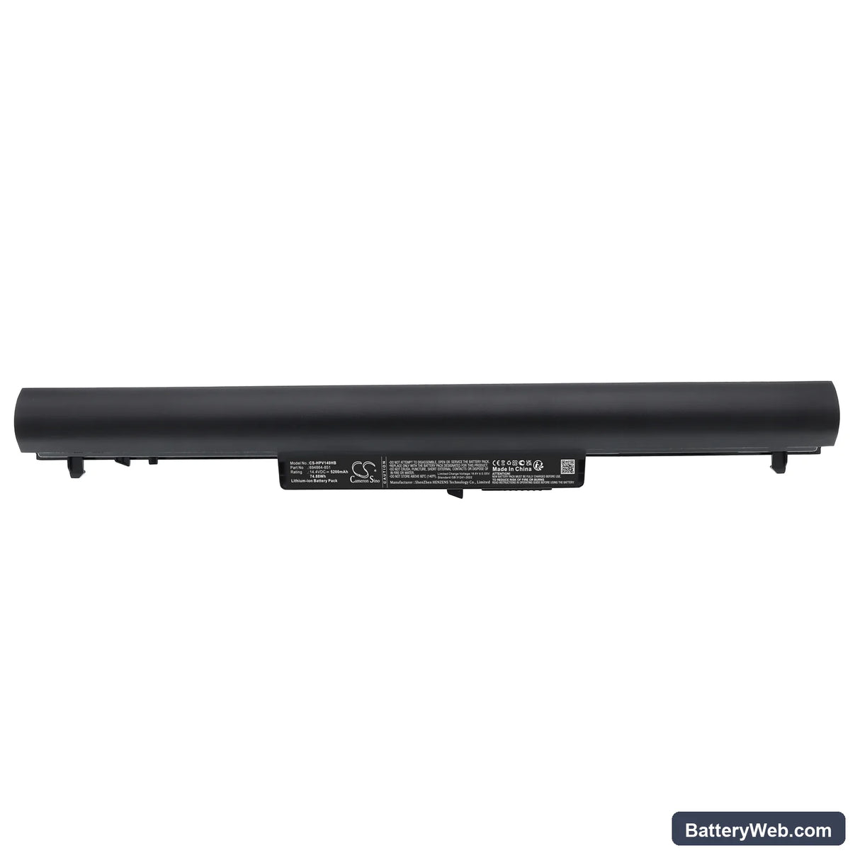 HP Pavilion 14 Replacement Battery, 14.4V, 5200mAh, Li-ion 5