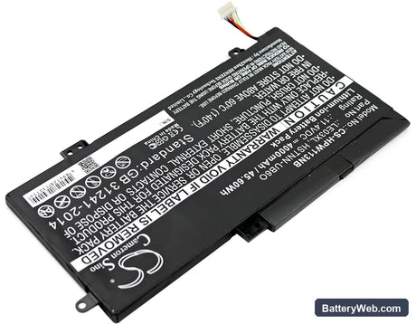HP Envy x360 M6-W Replacement Battery, 11.4V, 4000mAh, Li-ion 2