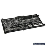 HP Pavilion X360 14-BA013NL Replacement Battery, 11.55V, 3500mAh, Li-Polymer 1