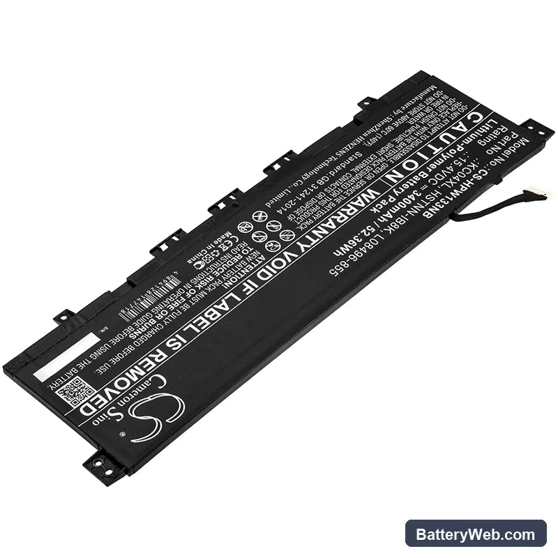 HP ENVY X360 13-AG0500ND Replacement Battery, 15.4V, 3400mAh, Li-Polymer 2