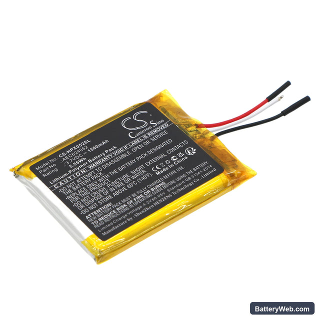 HyperX Cloud Alpha Replacement Battery, 3.7V, 1500mAh, Li-Polymer 1