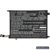 HP Pavilion X2 10-J014TU Replacement Battery, 3.8V, 8250mAh, Li-Polymer 3