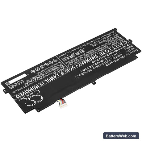 HP Spectre x2 12 Detachable PC Replacement Battery, 7.7V, 5300mAh, Li-Polymer 2