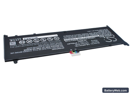 HP Envy X2 11 Replacement Battery, 3.7V, 6750mAh, Li-Polymer 2