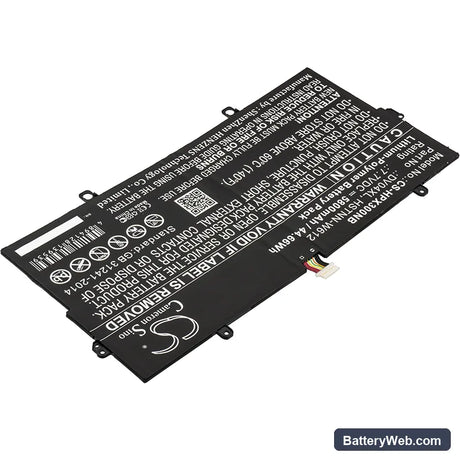 HP Elite X3 Desk Dock Replacement Battery, 7.7V, 5800mAh, Li-Polymer 2