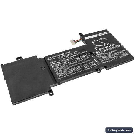 HP X360 310 G2 Replacement Battery, 11.4V, 3950mAh, Li-ion 1