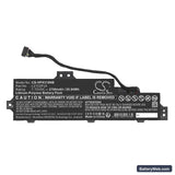 Lenovo Pavilion x360 13-u018TU Replacement Battery, 7.72V, 2700mAh, Li-Polymer 3