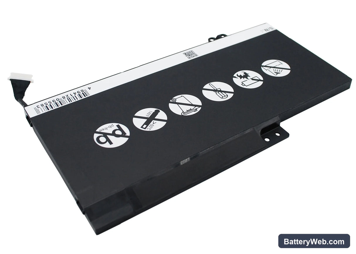HP Pavilion X360 Replacement Battery, 11.4V, 3750mAh, Li-Polymer 5