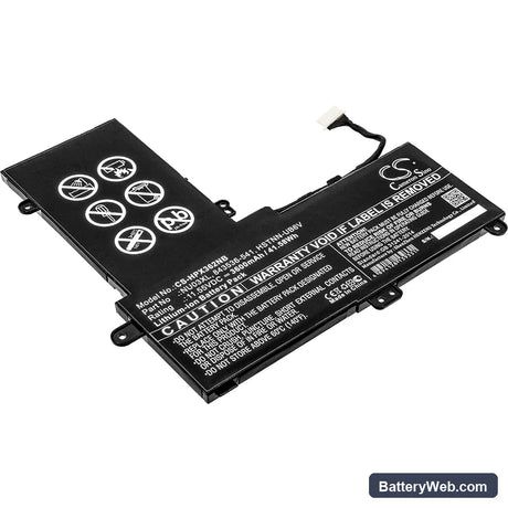 HP Pavilion X360 11-U000 Replacement Battery, 11.55V, 3600mAh, Li-ion 1
