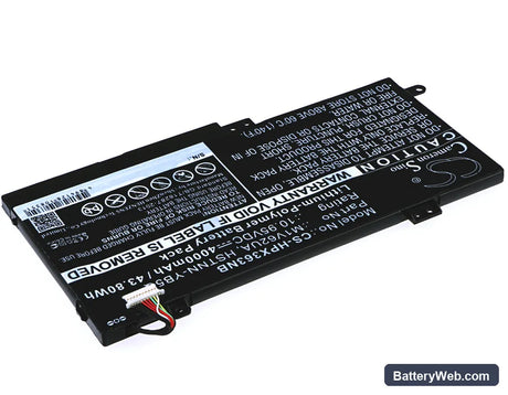 HP Envy X360 Replacement Battery, 10.95V, 4000mAh, Li-Polymer 2