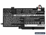 HP Envy X360 Replacement Battery, 10.95V, 4000mAh, Li-Polymer 5