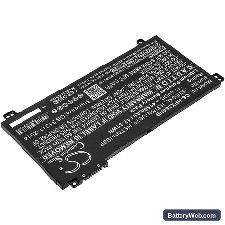 HP ProBook x360 440 G1 Replacement Battery, 11.4V, 4150mAh, Li-Polymer 2
