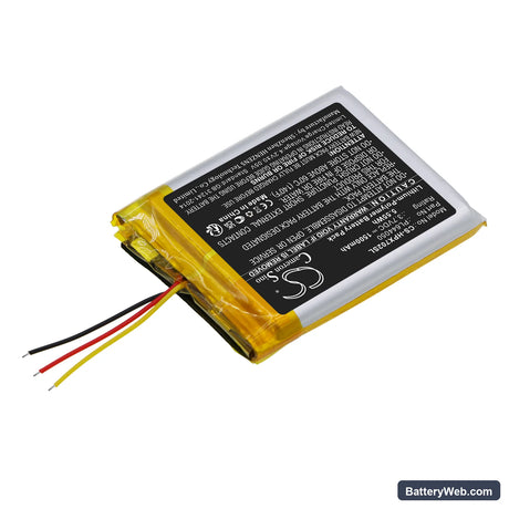 HyperX Cloud Flight Replacement Battery, 3.7V, 1500mAh, Li-Polymer 2