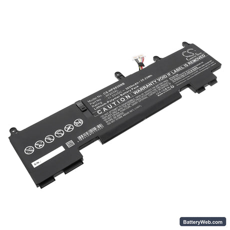 HP Elite X360 1040 14 G10 Replacement Battery, 11.55V, 3050mAh, Li-Polymer 1