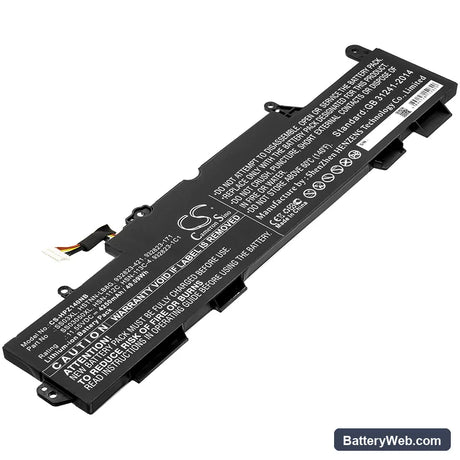 HP EliteBook 840 G5 (3JX43EA) Replacement Battery, 11.55V, 4250mAh, Li-ion 1