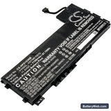 HP ZBook 15 G3 Replacement Battery, 11.4V, 7700mAh, Li-Polymer 1