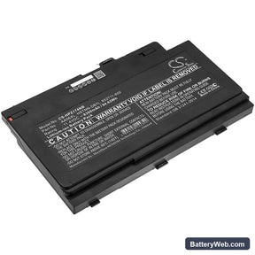 HP ZBook 17 G4 Replacement Battery, 11.4V, 8300mAh, Li-ion 1