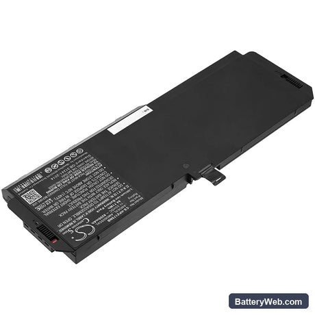 HP ZBook 17 G5 Replacement Battery, 11.55V, 8200mAh, Li-ion 2
