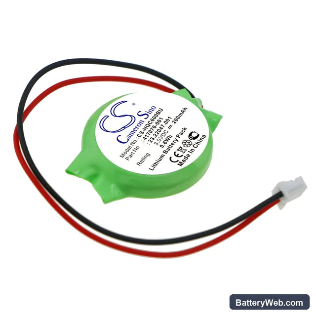 Compaq Presario CQ60 Replacement Battery, 3V, 200mAh, Lithium 1
