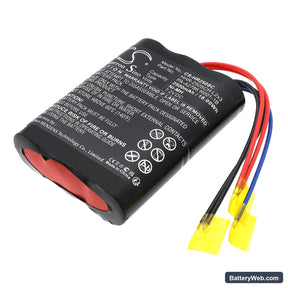 Panasonic HHR-250SCH L2x3 Replacement Battery, 7.2V, 2500mAh, Ni-MH 1