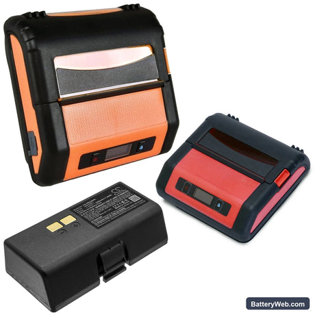 HPRT A300 Replacement Battery, 7.4V, 1600mAh, Li-ion 4