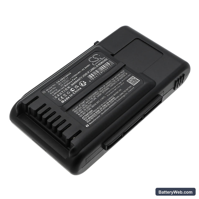 Sharp EC-SR8-B Replacement Battery, 25.2V, 1700mAh, Li-ion 1