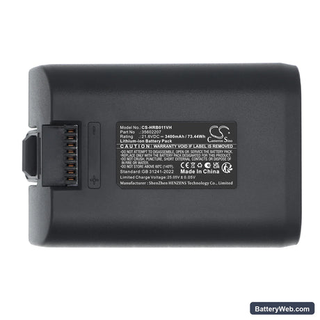 Hoover H-FREE 500 Replacement Battery, 21.6V, 3400mAh, Li-ion 5