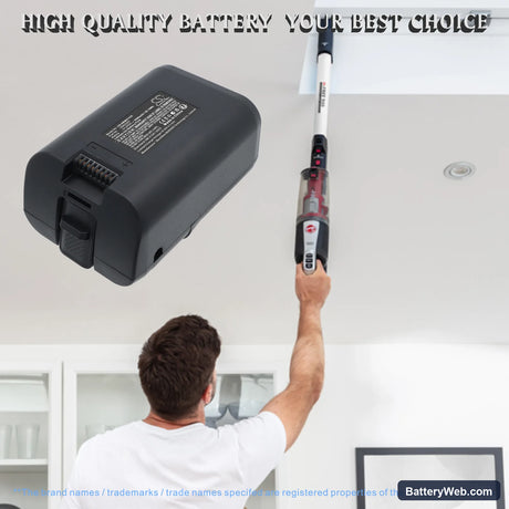 Hoover H-FREE 500 Replacement Battery, 21.6V, 2600mAh, Li-ion 6