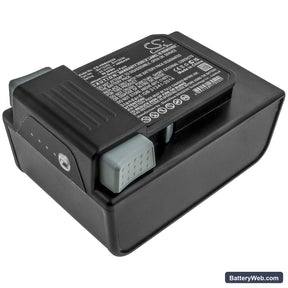 Hoover BH55210 Replacement Battery, 20V, 4900mAh, Li-ion 1